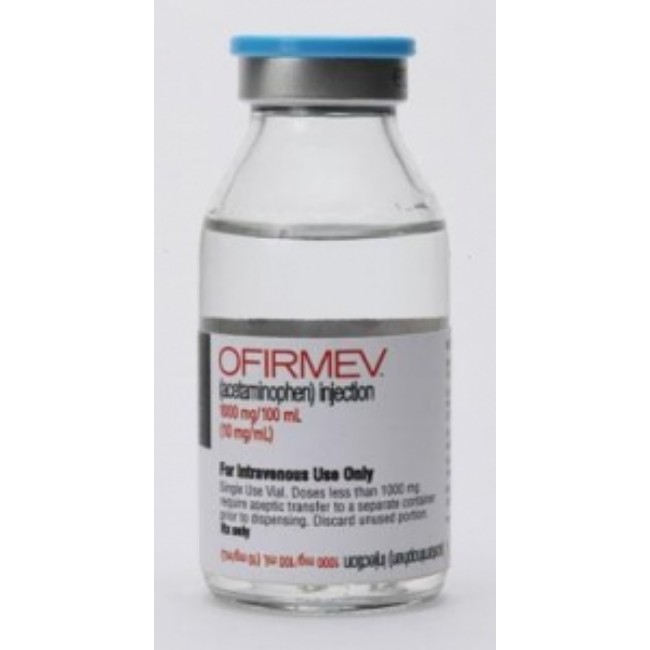 Acetaminophen Ofirmev 10 Mg   Ml Inj 24X100ml
