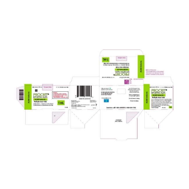 Procrit 20000U Ml 1Ml Mdv    4 Pac