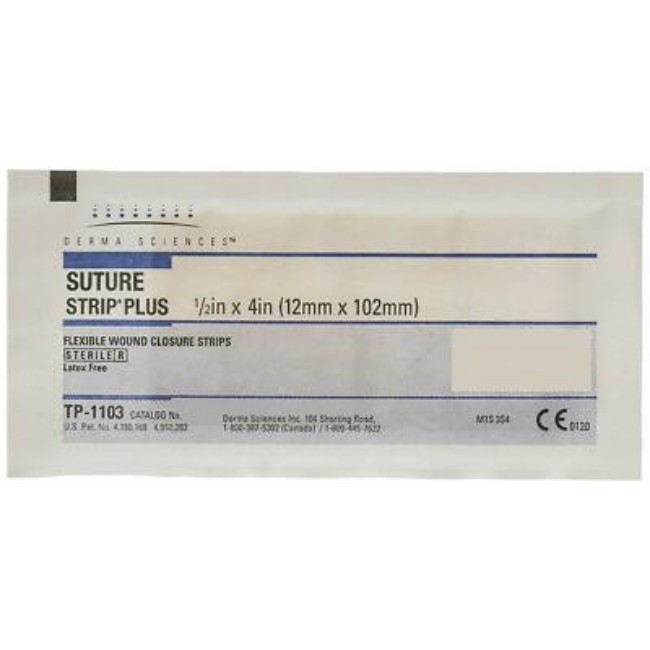 Strips  Suture Plus Strip   1 2  X 4 