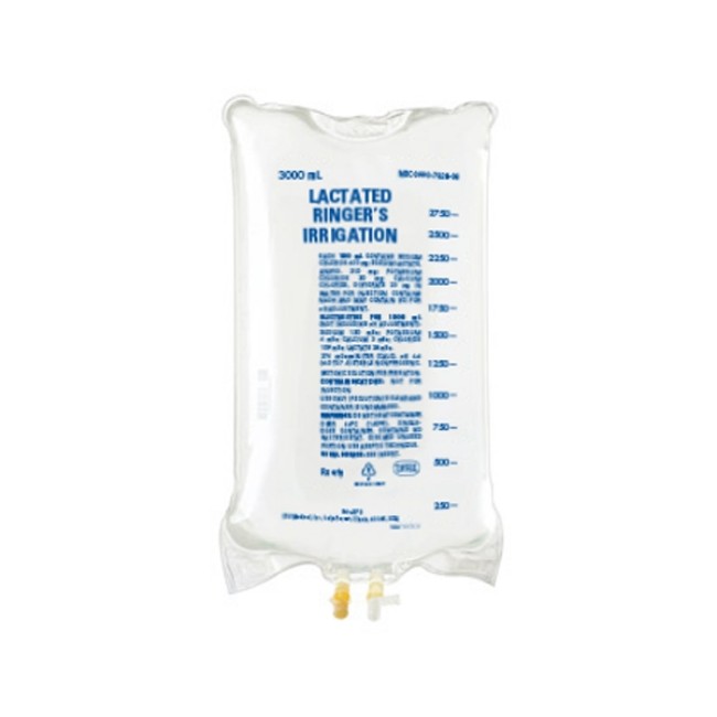 Solutions  Lactated Ringer s Irrigation Solution   3000 Ml   Bag