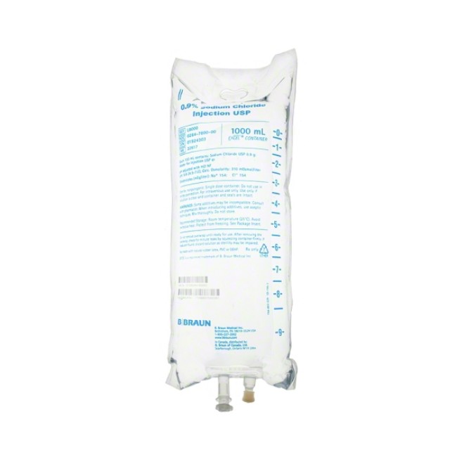 Sodium Chloride Irrigation Solution   Usp   0 9   1   000 Ml Bag