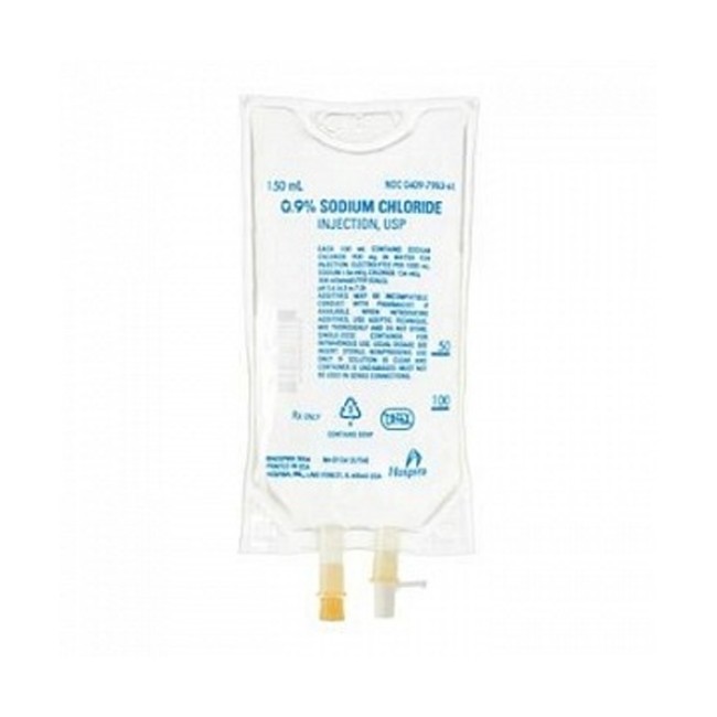 Injections  Sodium Chloride Injection Solution   Usp   0 9   150 Ml Bag