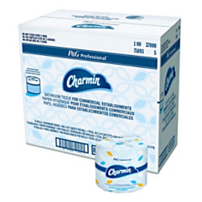 Charmin Commercial Use 2 Ply Toilet Paper   White   450 Sheets Per Roll   Case Of 75 Rolls