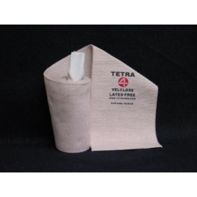 Bandages  Hook And Loop Elastic Bandage   1 End   4  X 5 Yd 