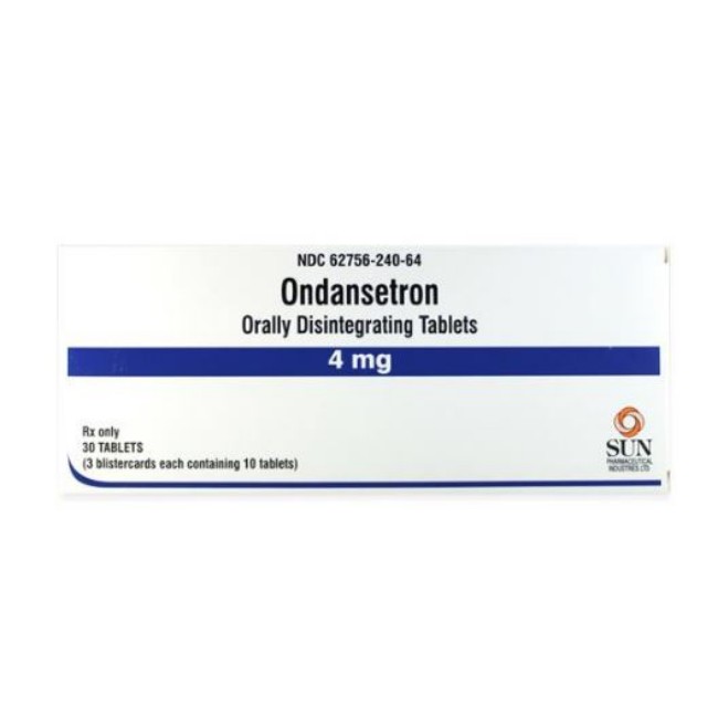 Ondansetron Oral Supplement   4 Mg   30 Odt Tablets   Box