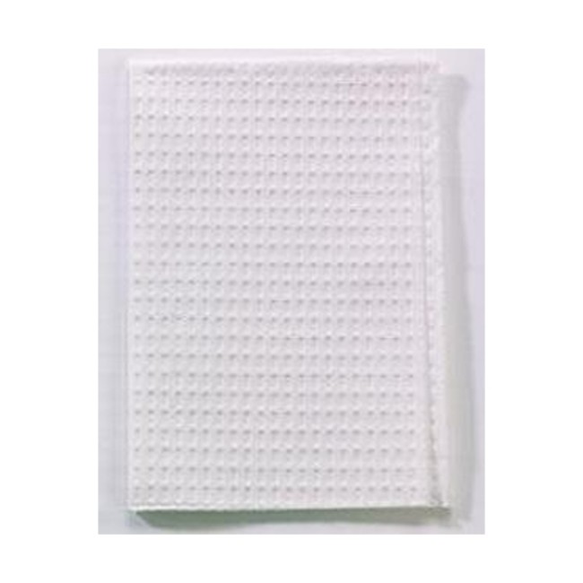 Bibs  Choice Bib Towel   2 Ply   Ribbed   White   13  X 18 