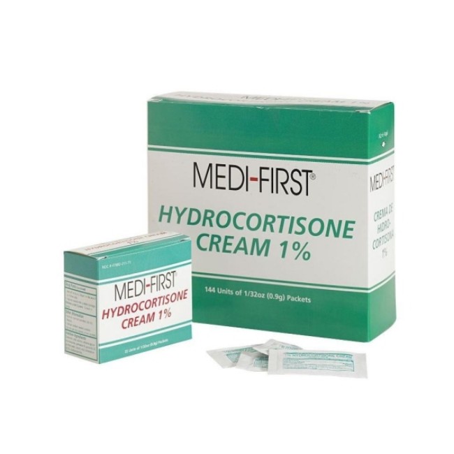 Hydrocortisone  Hydrocortisone Cream Packet   1 32 Oz   144 Box