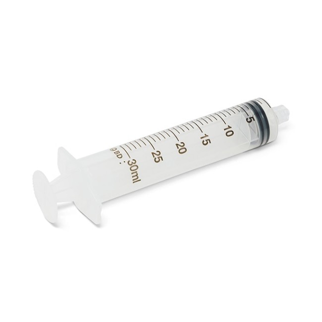 Syringes  Luer Lok Syringe  Sterile  Disposable  30 mL with 1 mL Graduation