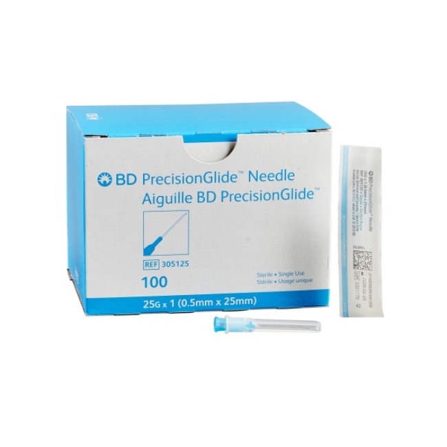 Needles  Regular Bevel Needle   Hypodermic   25G X 1 