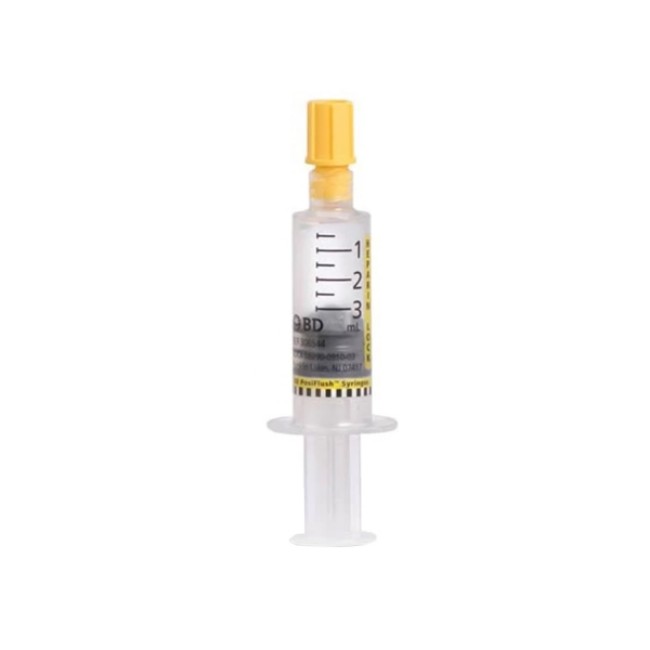 Bd Posiflush Prefilled Heparin Lock Flush Syringe   300 Usp Units 3 Ml  100 Usp U