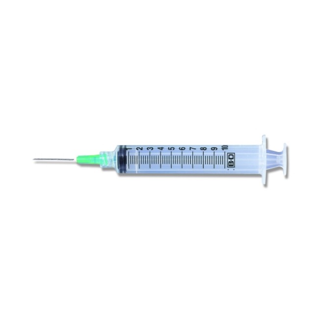 Syringes  Luer Lok Syringes With Detachable Needle   Blunt Fill   10 Ml   20G X 1 5 