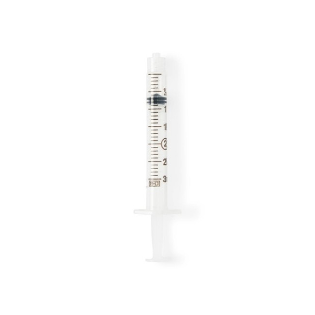 Scale Mark Syringe With Luer Lok Tip   3 Ml