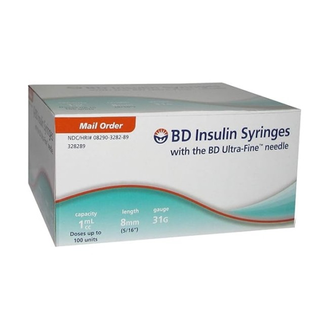 Syringes  0 3 Ml Insulin Syringe With 31G X 5 16  Needle