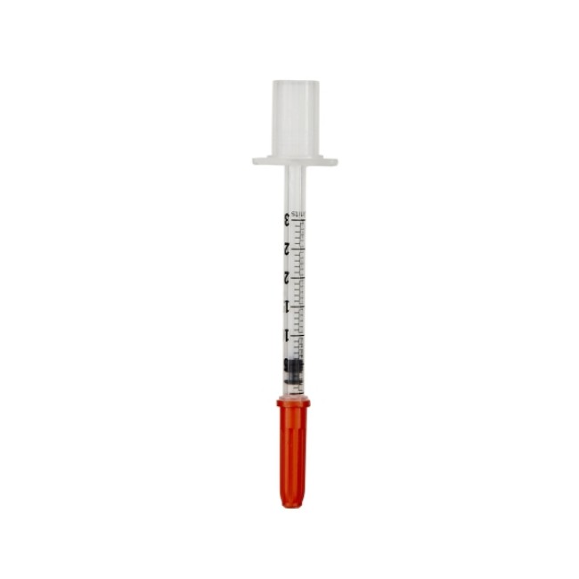 Syringes  0 3 Ml Insulin Syringe With 31G X 5 16  Needle With Half Unit Scale