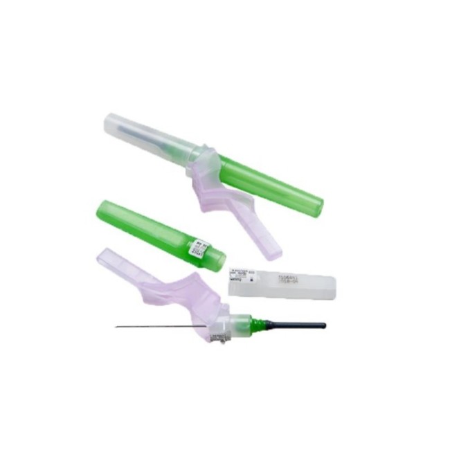 Needles  Vacutainer Eclipse Blood Collection Needles With Preattached Holder And Luer Adapter   22G X 1 25 