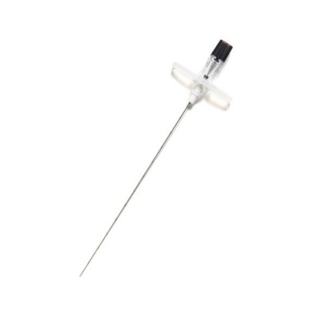 Needles  Weiss Long Length Epidural Anesthesia Needle With Fixed Wings   18G X 5 