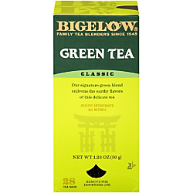 Bigelow Green Tea Bags   Box Of 28