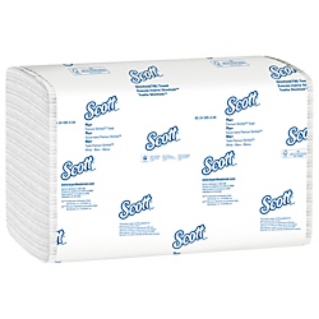 Kleenex Slimfold 50  Recycled Towels   11 3 5In X 7 1 2In   White   90 Towels Per Pack   Case Of 24 Packs