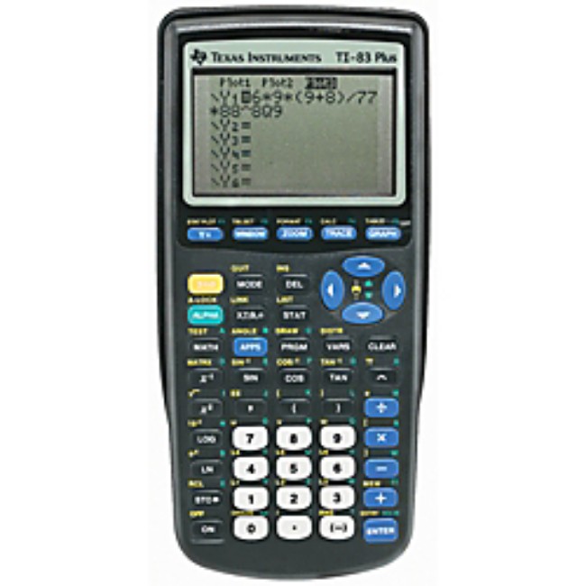 Texas Instruments Ti 83 Plus Graphing Calculator