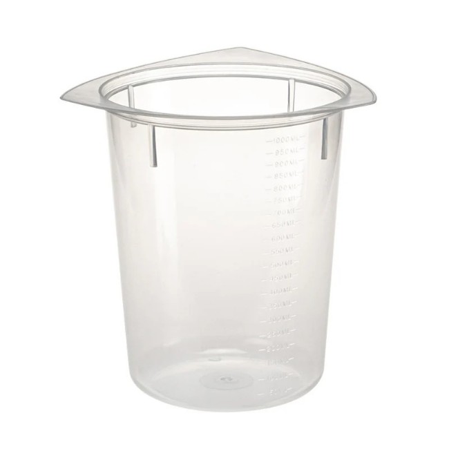 Beakers  Tricorn Polypropylene Beaker With 3 Pouring Spouts   1  000 Ml