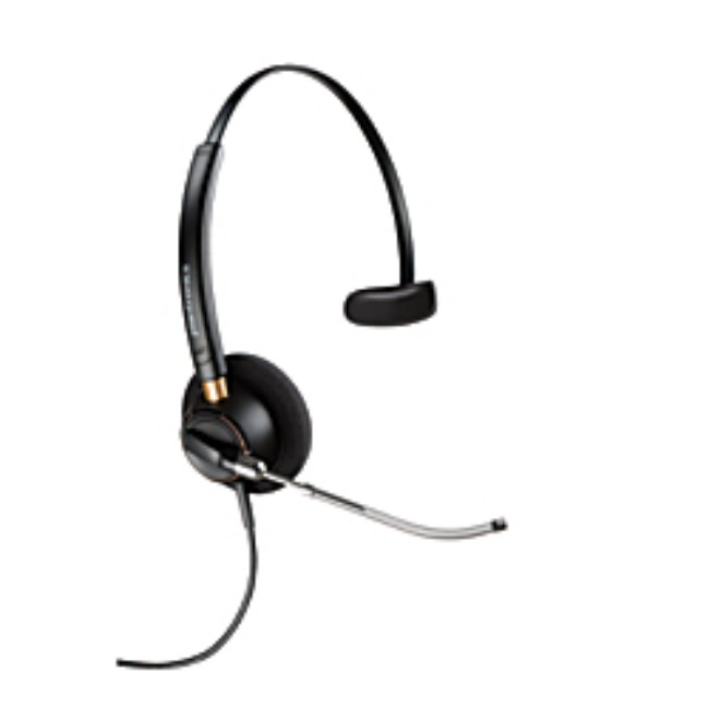 Plantronics Encorepro Monaural Over The Head Headset   Hw510v   Black   89435 01
