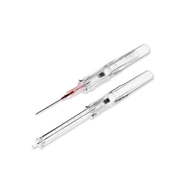 Iv Catheters  Viavalve Safety Iv Catheter   Straight Hub   Polyurethane   20G X 1   65 Ml Min Flow Rate   Flash Vue Needle