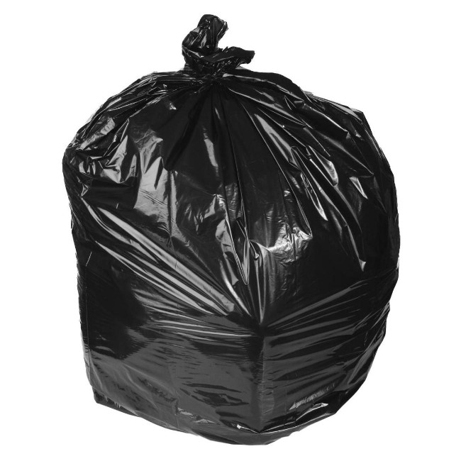 Liner   Trash Bag Black 1 0Mil 38X58 60Gl