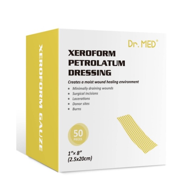 Dressing   Xeroform Petrolatum Sterile 1X8