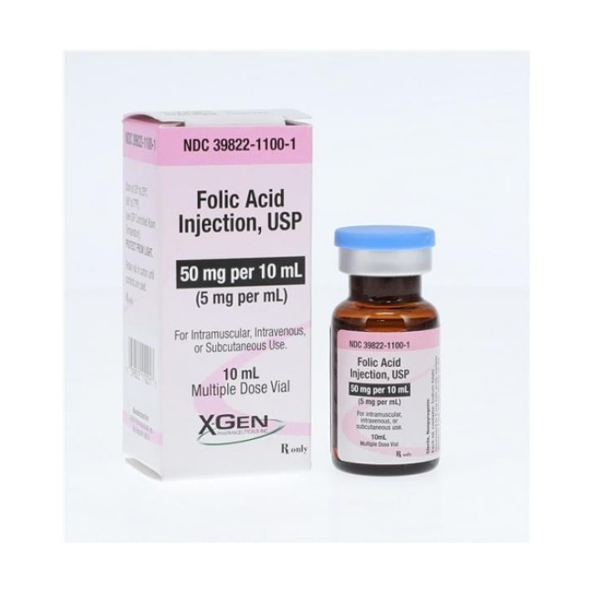 Folic Acid 50Mg 10Ml Mdv