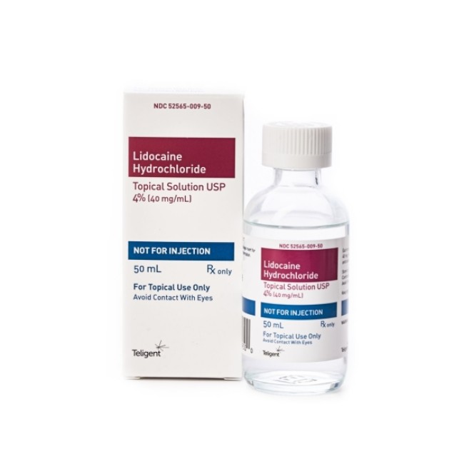 Lidocaine 4  Topical Soln 50 Ml