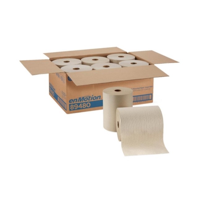 Enmotion 100  Recycled Paper Towel Roll   Brown   800