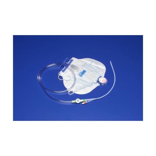 Catheter Trays  Dover 100  Silicone Foley Catheter Tray   16 Fr Ch  5 3 Mm  With Needleless Sampling Port