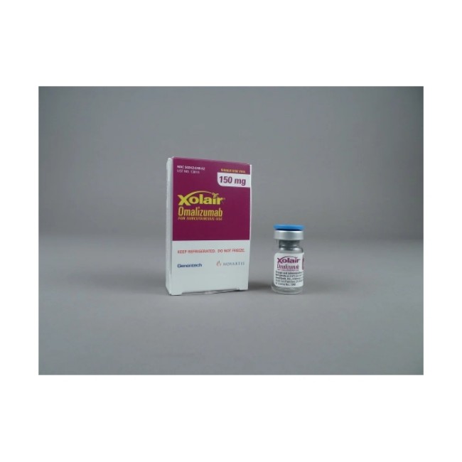 Xolair  Omalizumab Injection   1 Prefilled Syringe With A 26 Gauge Staked Needle   Solution 150Mg Ml