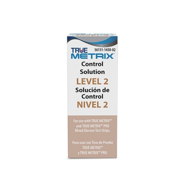 Glucose Controls  True Metrix Blood Glucose Control Solution   3 Ml   Level 2