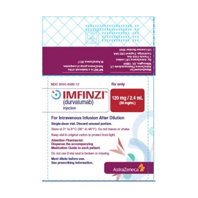 IMFINZI 50MG ML 2 4ML SDV   AZ  1 EA