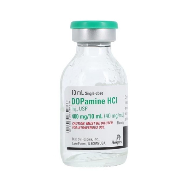 Dopamine Hcl 40Mg   Ml Sdv 10Ml