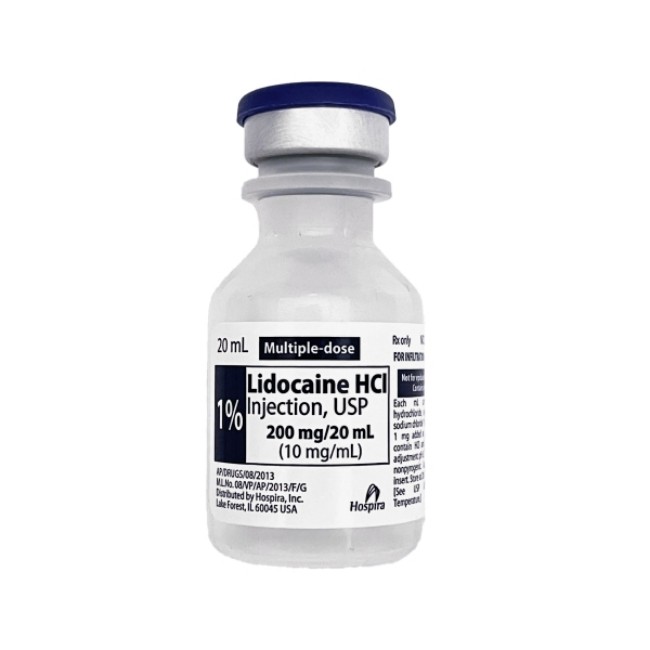 Lidocaine 1  Mdv 20Ml