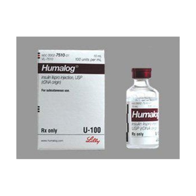 Injections  Humalog Injection   100 U Ml Vial   10 Ml