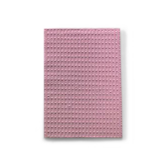 Bibs  Ultimate Bib Towel   3 Ply   Waffle Embossed   Mauve   13  X 18 