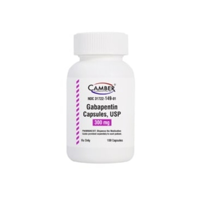 GABAPENTIN 300MG CAP 100