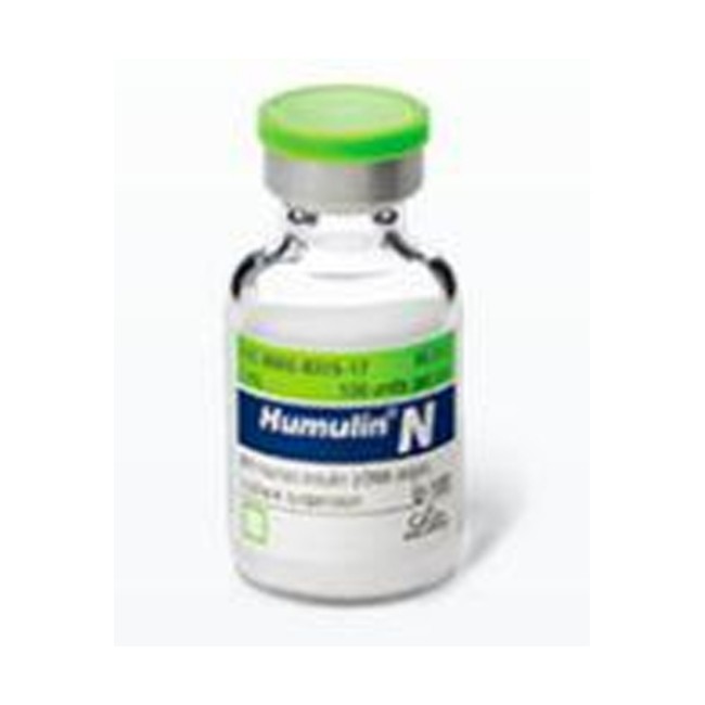 Insulin  Humulin N 100 Units Ml Vial   10 Ml