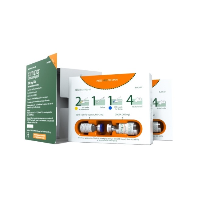Cimzia Kit For Inj 200Mg Sdv 2 Pac