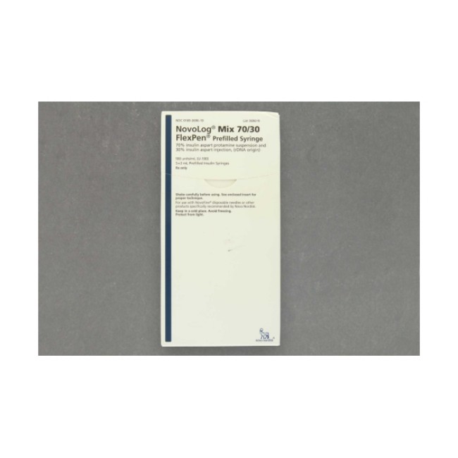 Novolog 3Ml Mix 70 30 Flexpen 100 Units Ml  U 100  5 3 Ml Prefilled Pens