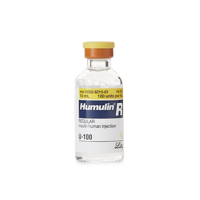 Humulin R Human Insulin   100U Ml 10Ml