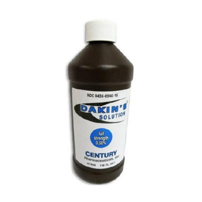 Otc Medications  Dakin s Solution   Full Strength   50   16 Fl  Oz  Bottle   Nonreturnable