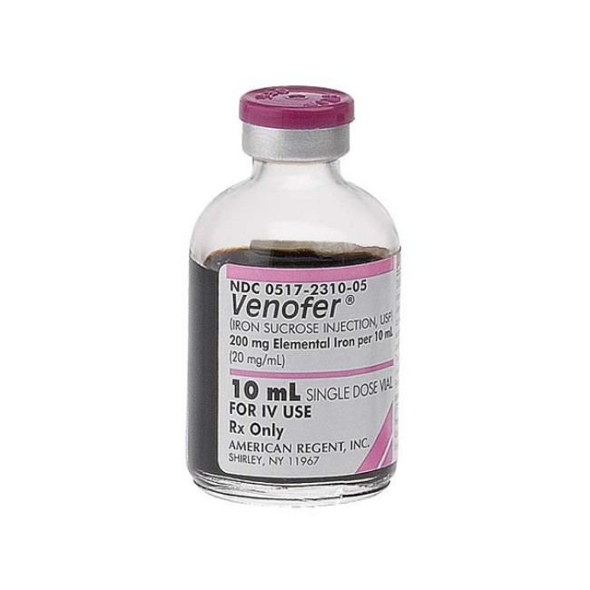 Venofer 200Mg 10Ml Sdv 5X10ml