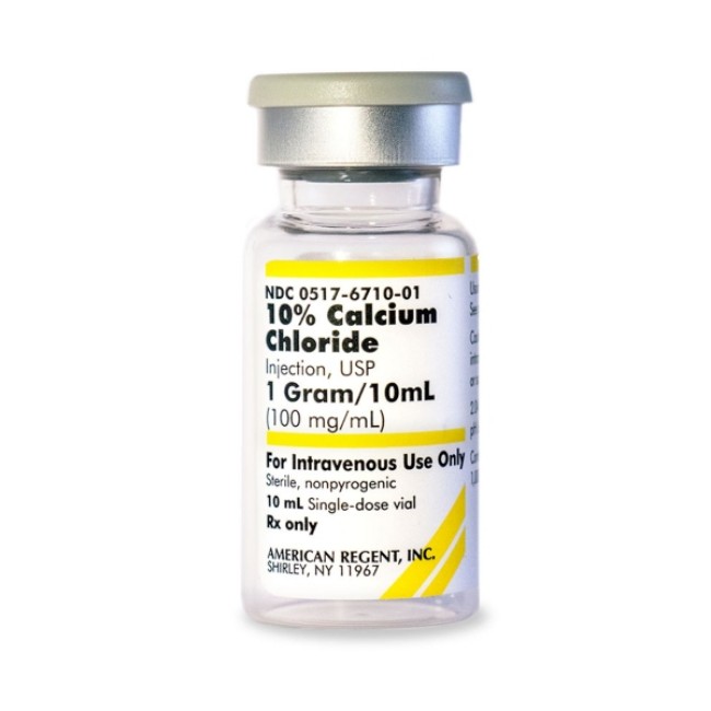 Calcium Chloride 10  Sdv 10X10 Ml