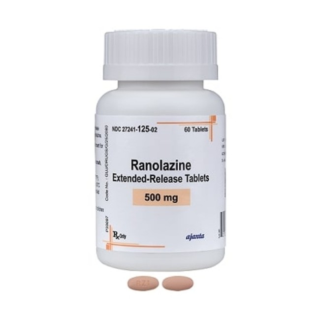 Ranolazine Er 500Mg Tab 60 Ea