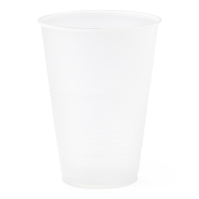 Drinking Cup   Disposable  Translucent Plastic Disposable Drinking Cup   12 Oz 