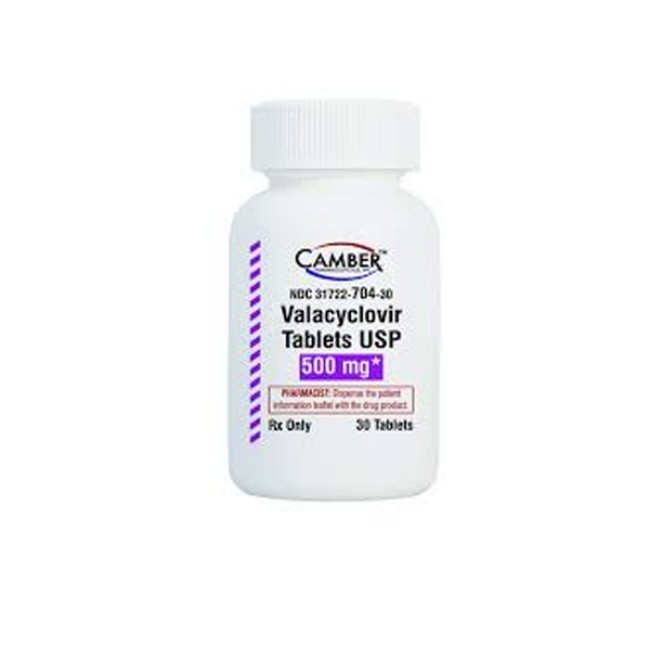 Valacyclovir Hcl 500Mg Tab 30